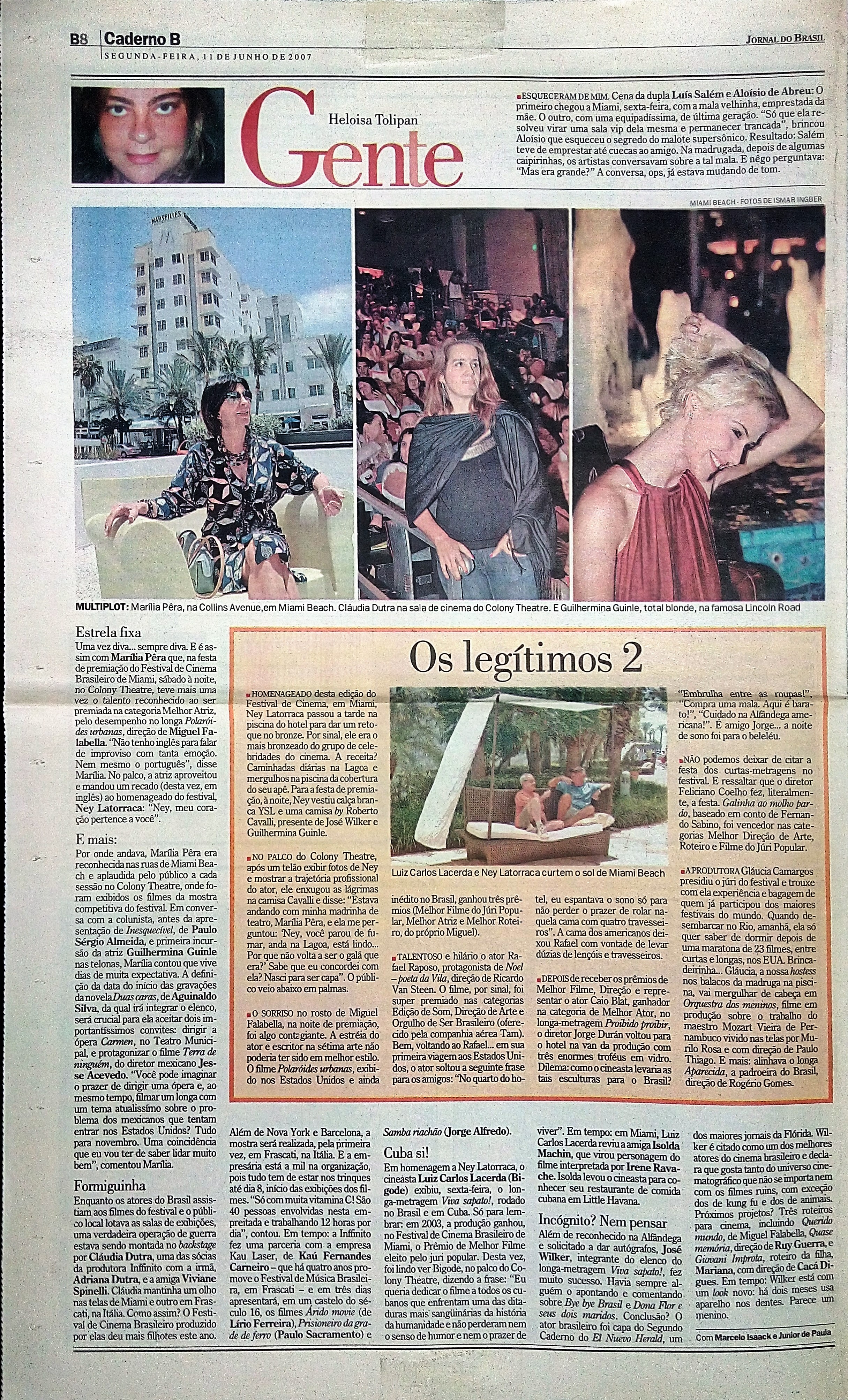 Segunda Feira, 11 de Junho de 2007