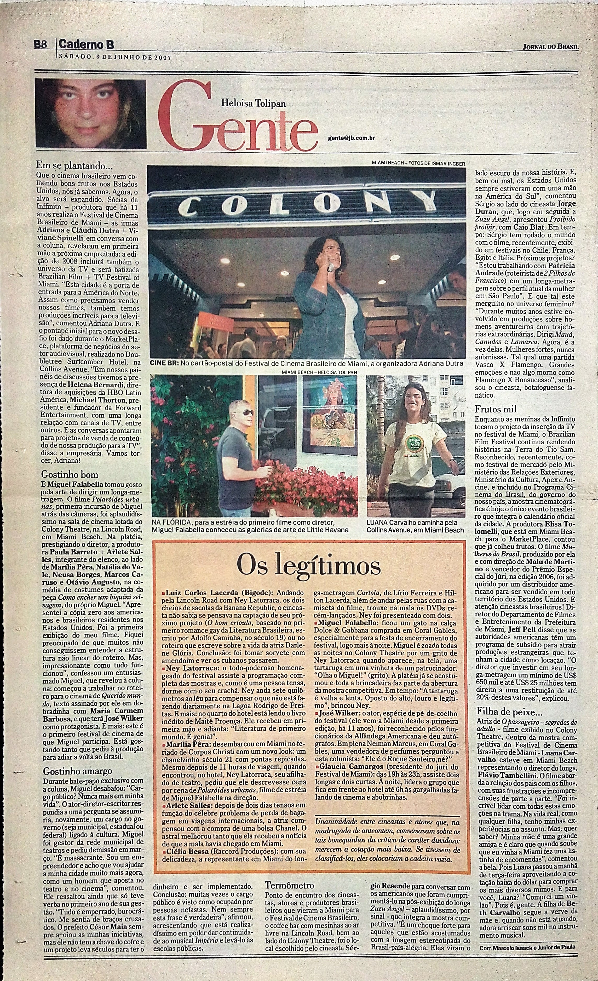 Sábado, 9 de Junho de 2007