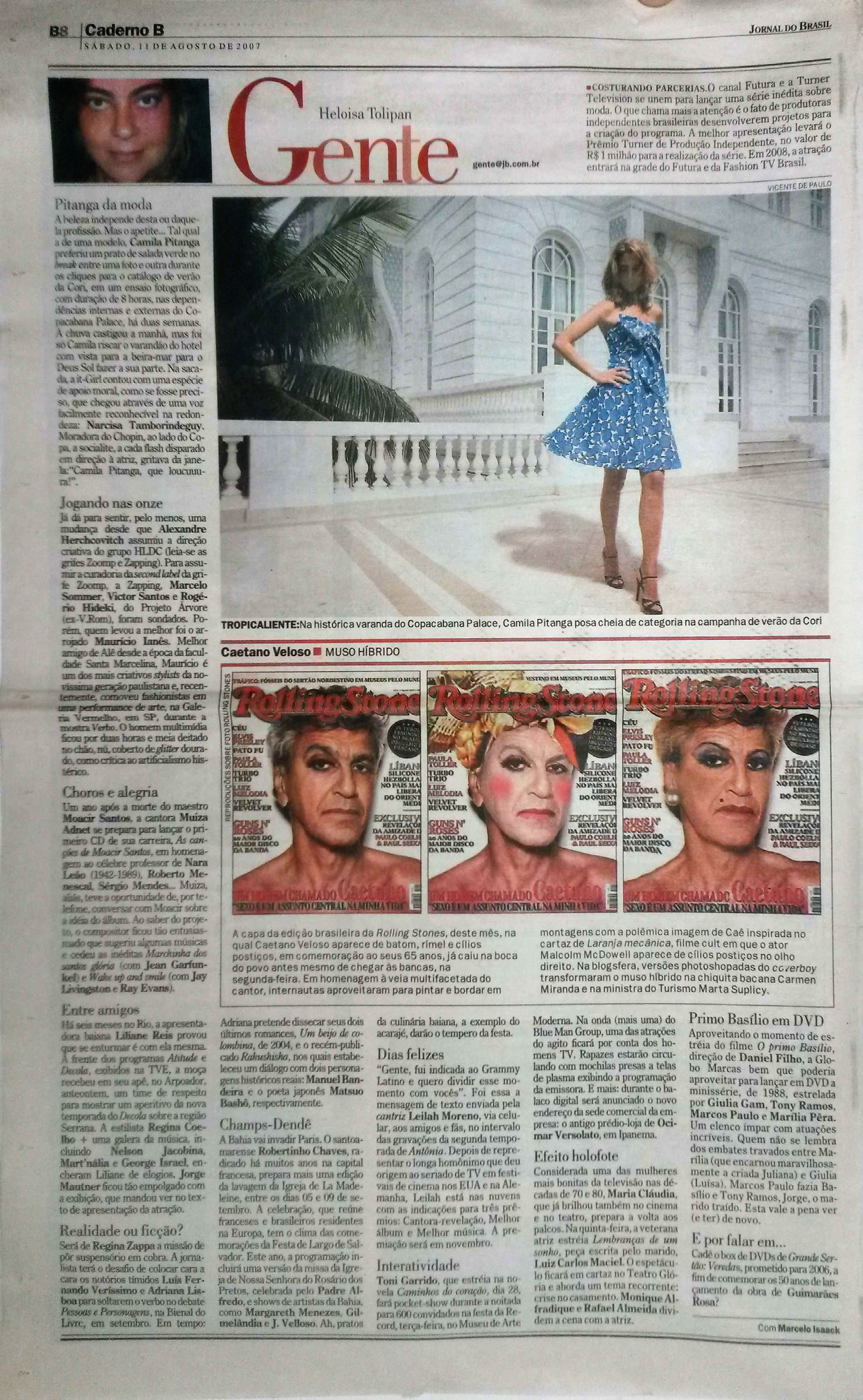 Sábado, 11 de Agosto de 2007