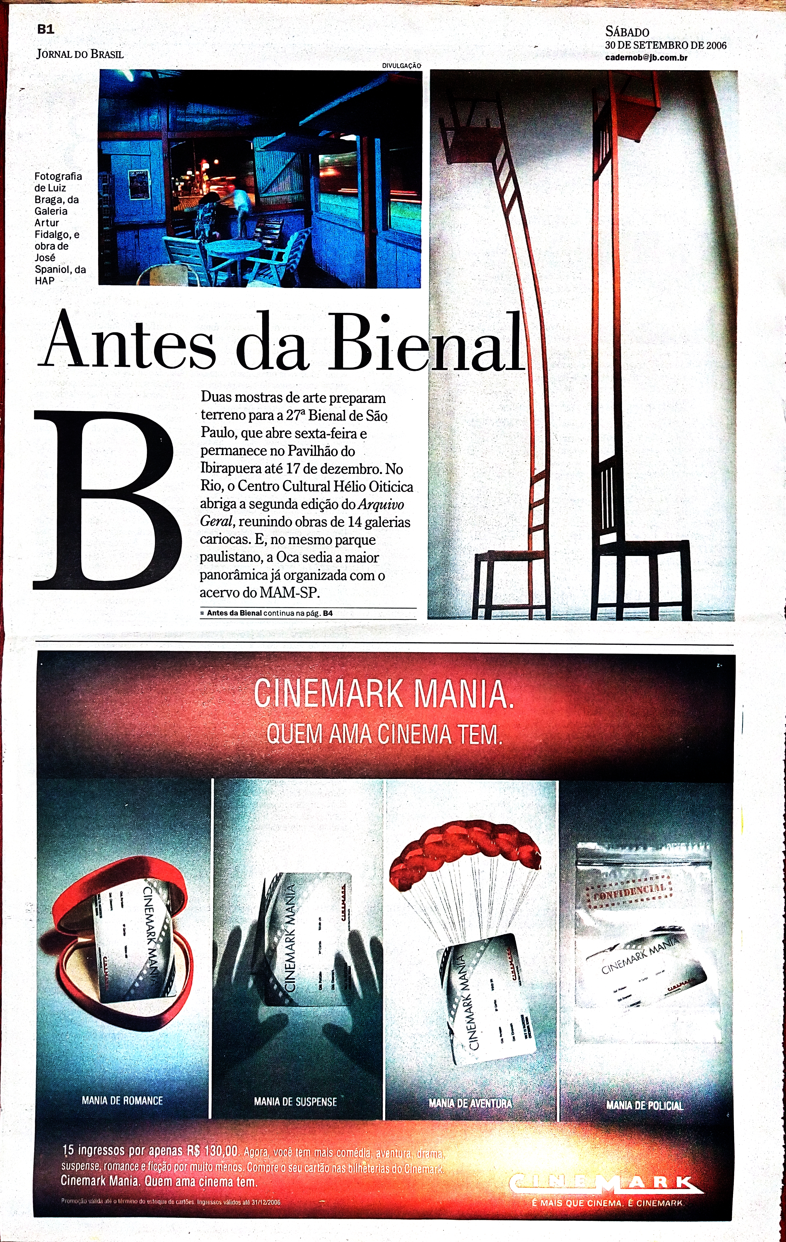 Sábado, 30 de Setembro de 2006