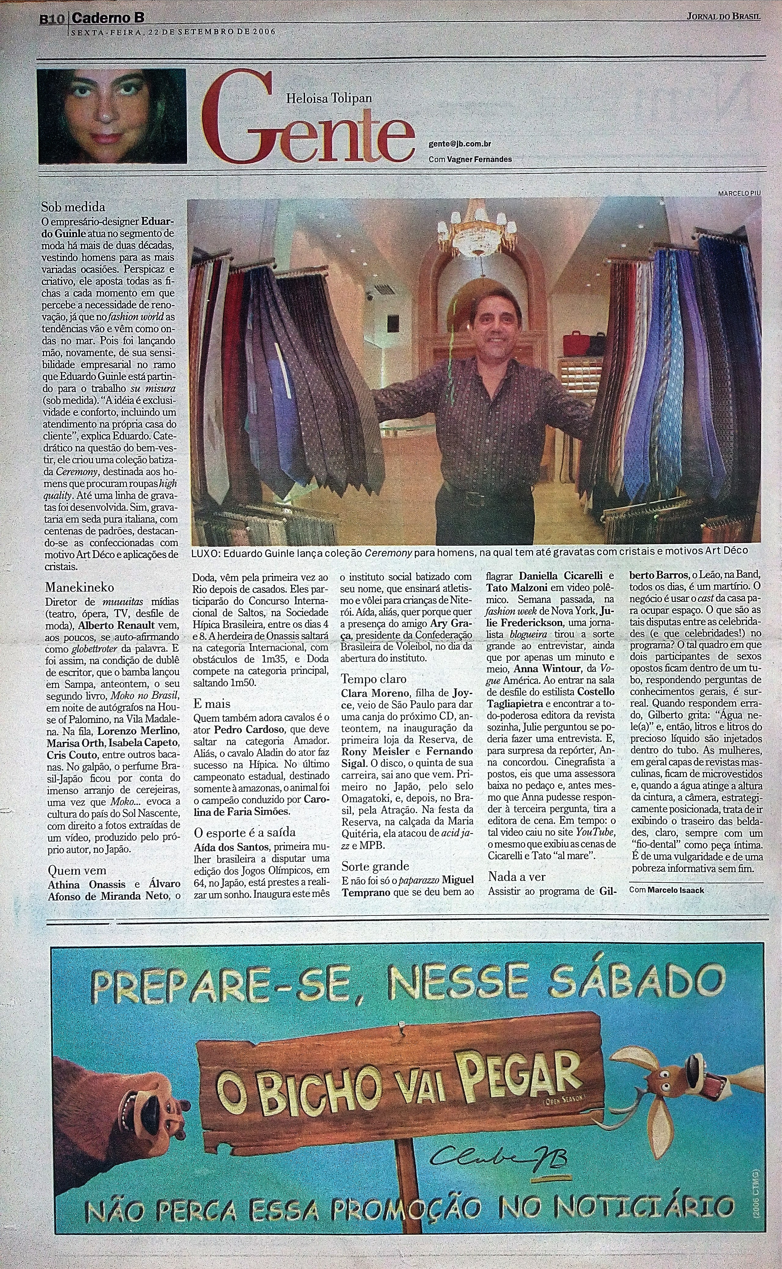 Sexta Feira, 22 de Setembro de 2006