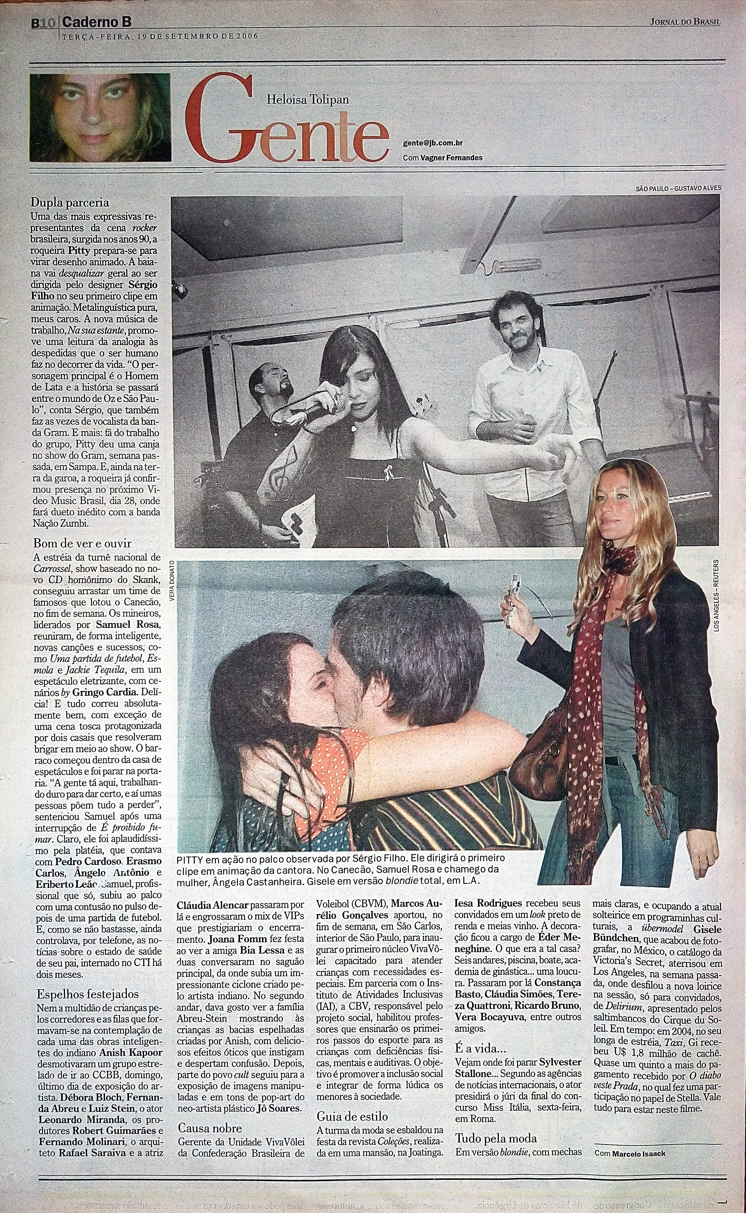 Terça Feira, 19 de Setembro de 2006