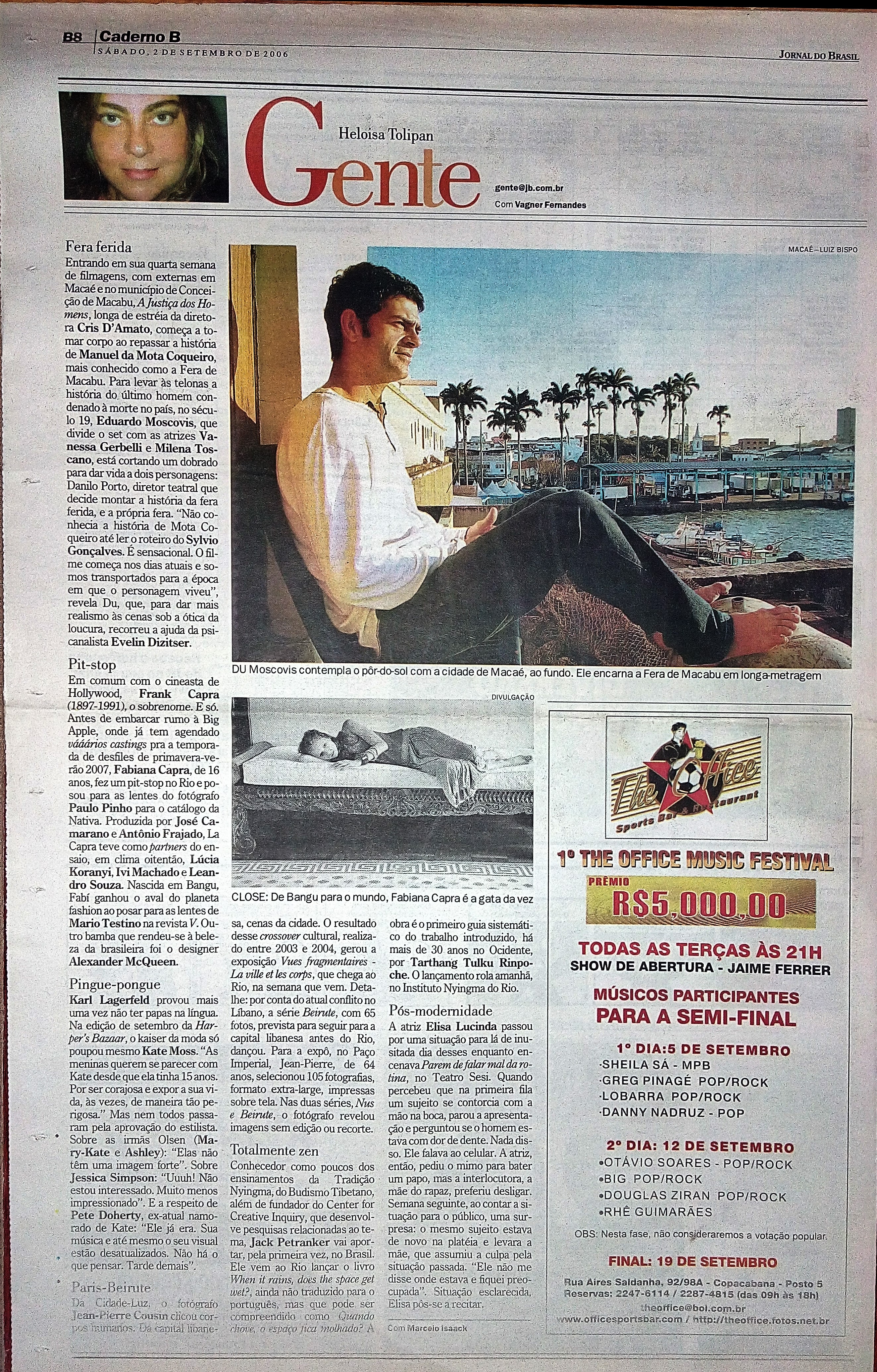 Sábado, 2 de Setembro de 2006