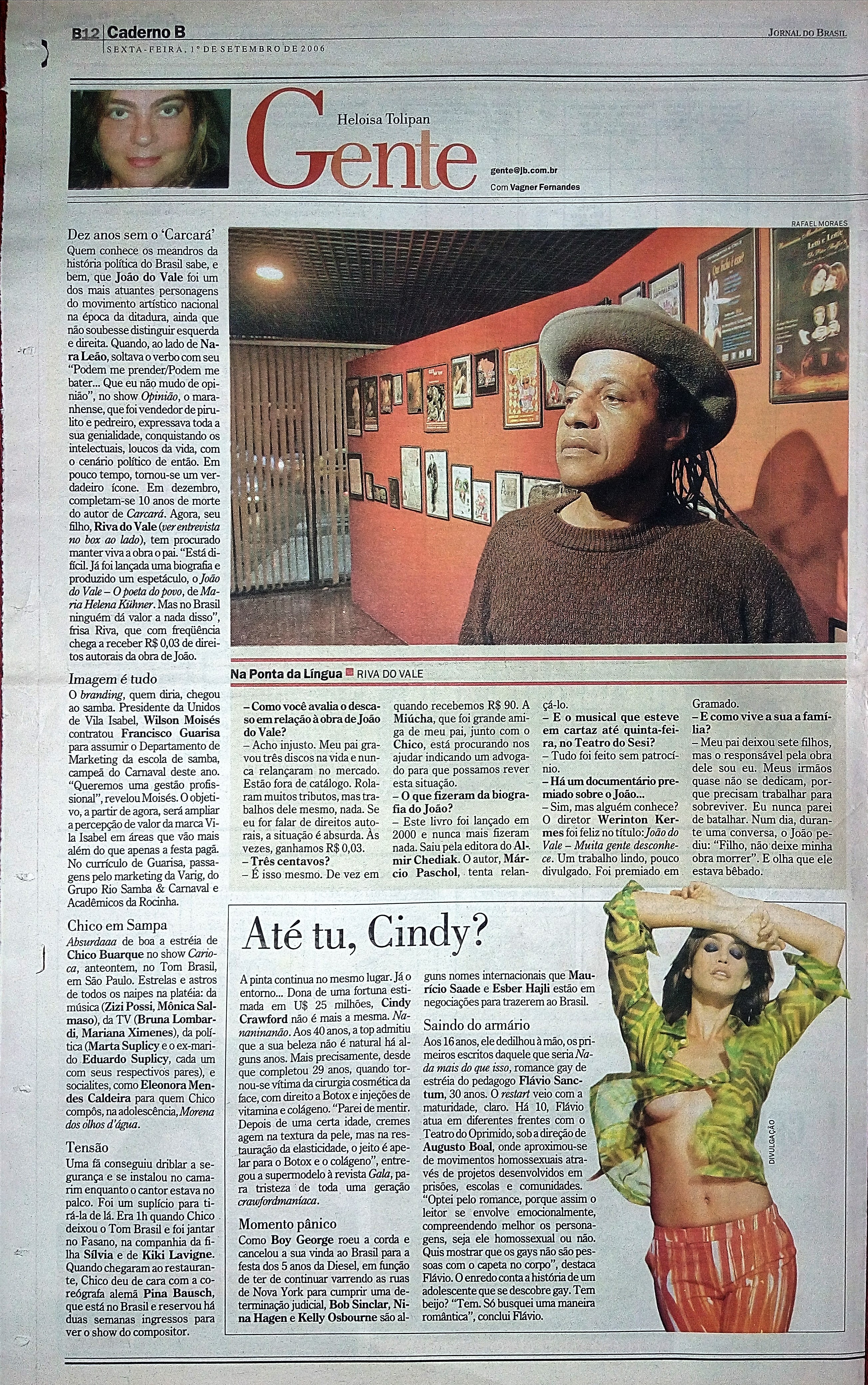 Sexta Feira, 1 de Setembro de 2006