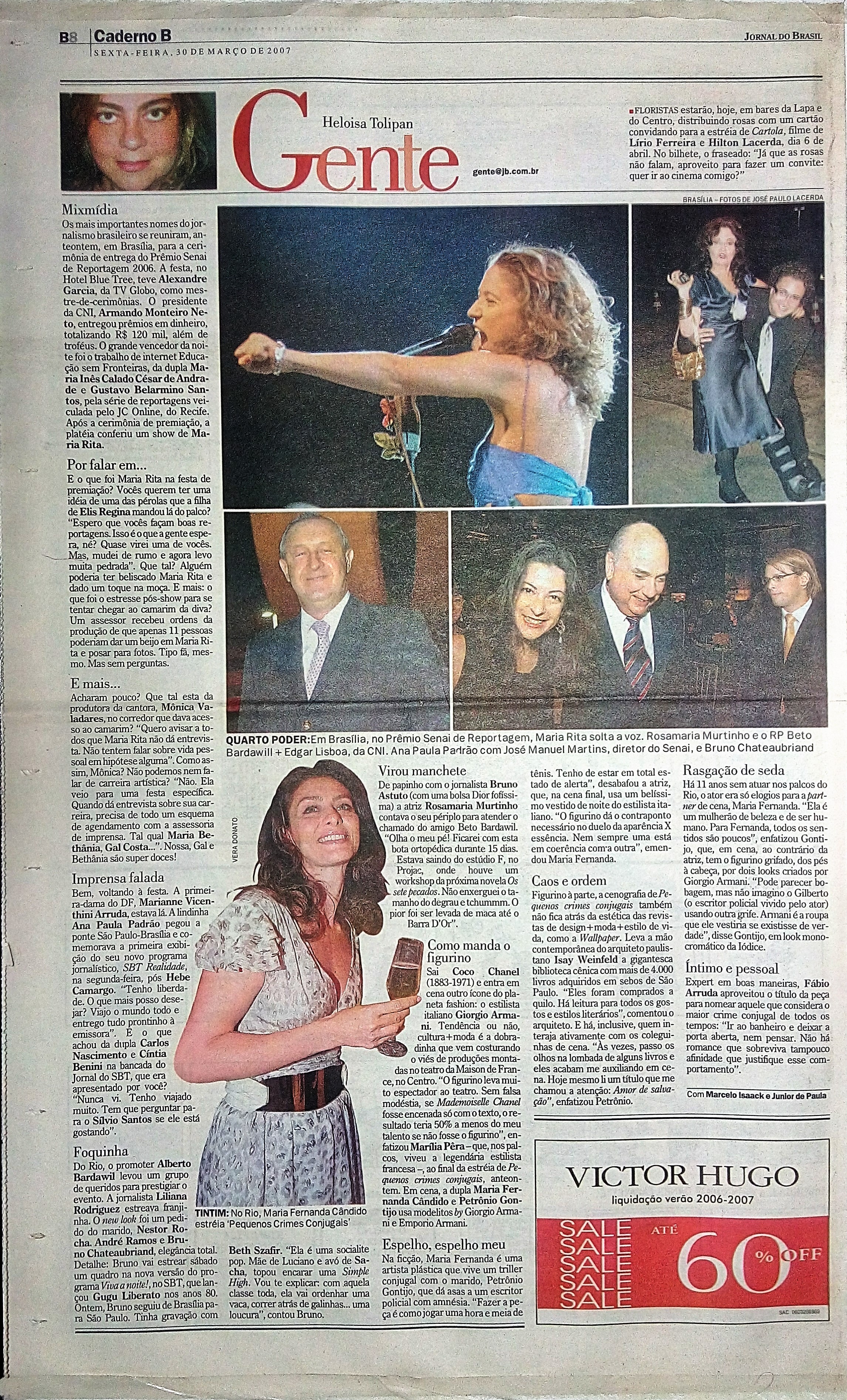 Sexta Feira, 30 de Março de 2007