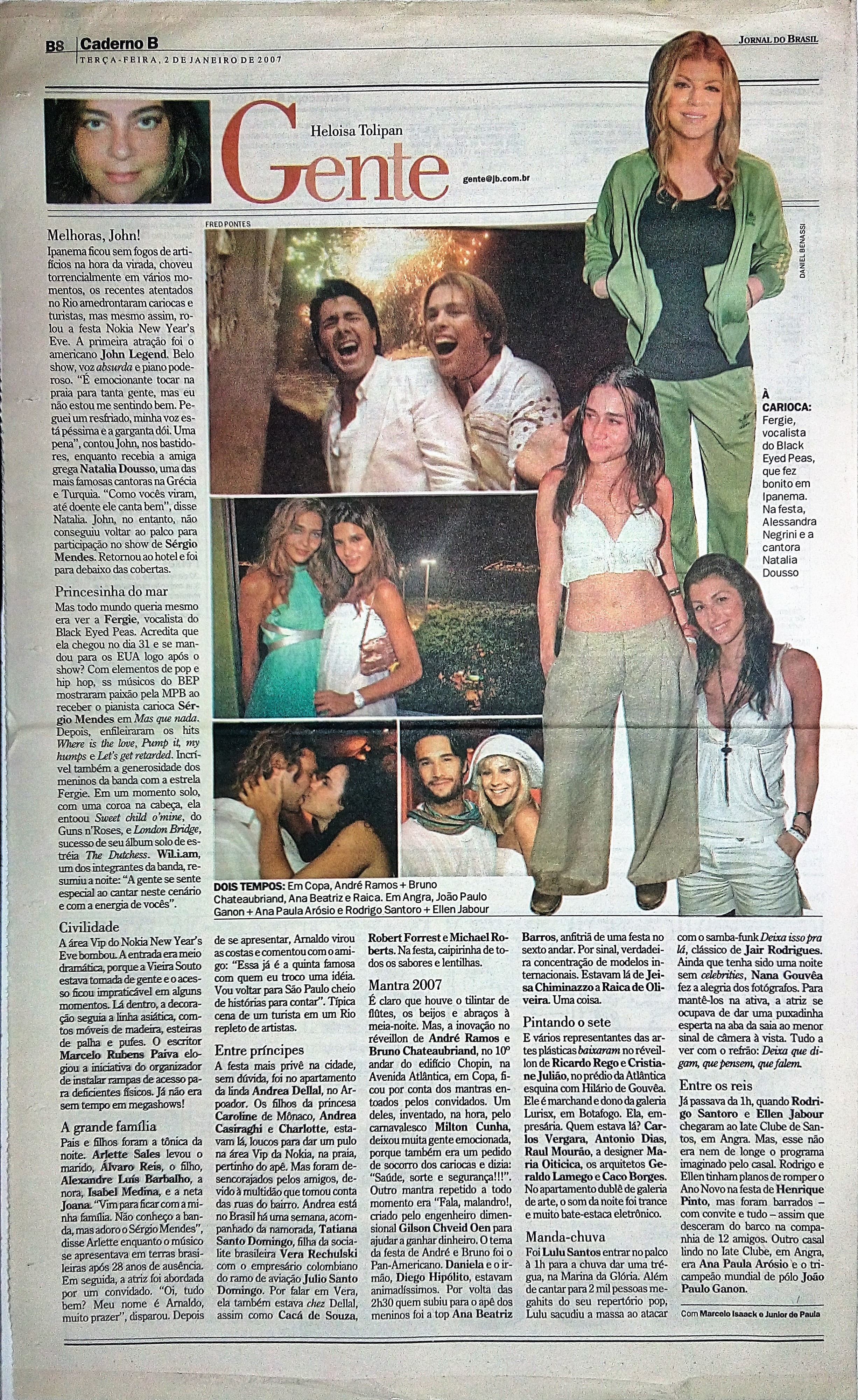 Terça Feira, 2 de Janeiro de 2007