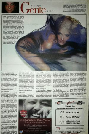Segunda Feira, 19 de Novembro de 2007