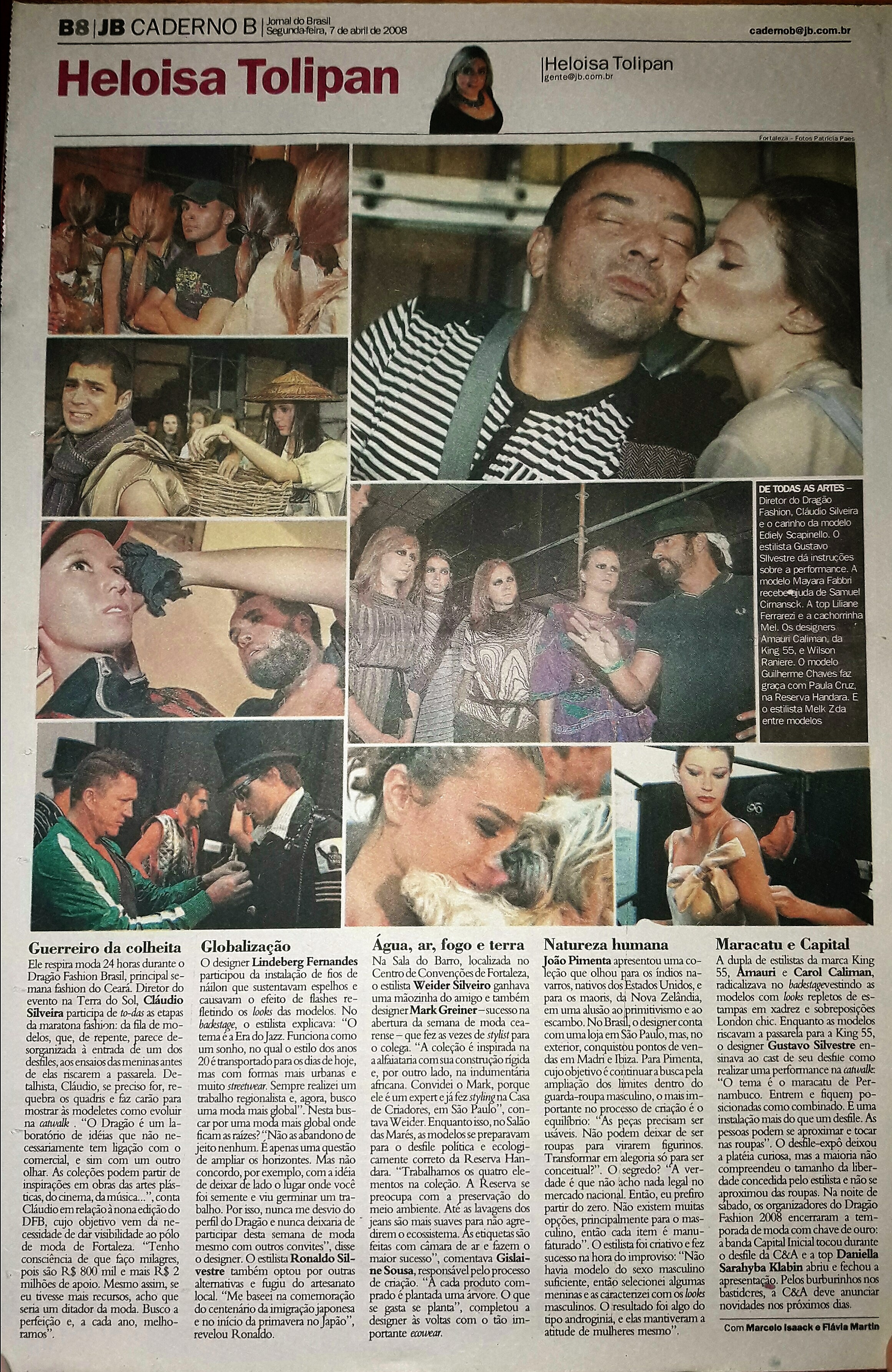 Segunda Feira, 7 de Abril de 2008