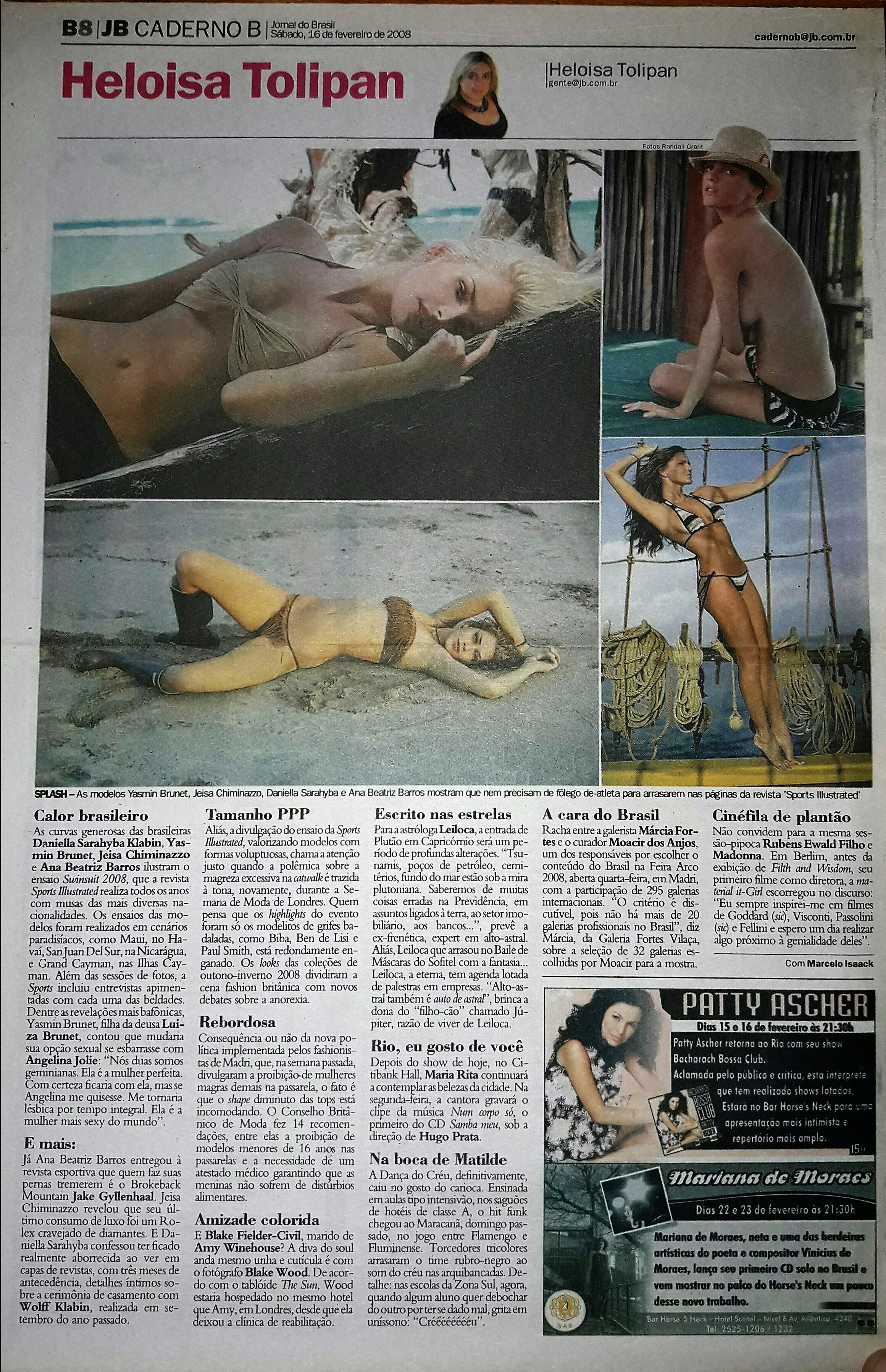 Sábado, 16 de Fevereiro de 2008