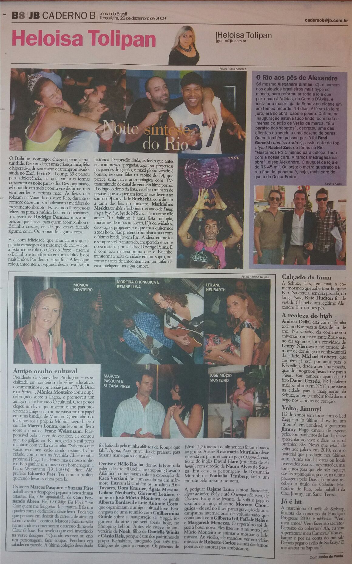 Terça feira, 22 de Dezembro de 2009
