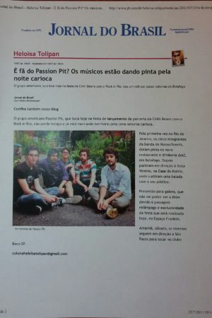 Sexta feira, 15 de Julho de 2011