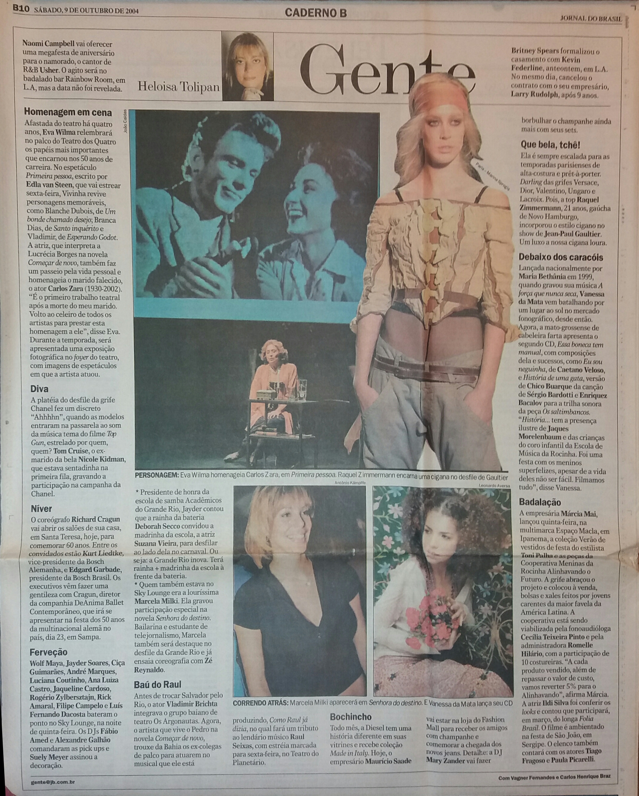 Sábado, 9 de Outubro de 2004